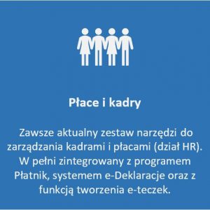 Moduł Płace i kadry - zestaw narzędzi do zarządzania kadrami i płacami (HR)